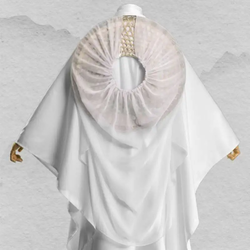 Anime Xie Lian Cosplay Costume Tian Guan Ci Fu Xielian Cosplay Costumes Top Wigs Halloween Prop Men Women White Han Fu Clothes