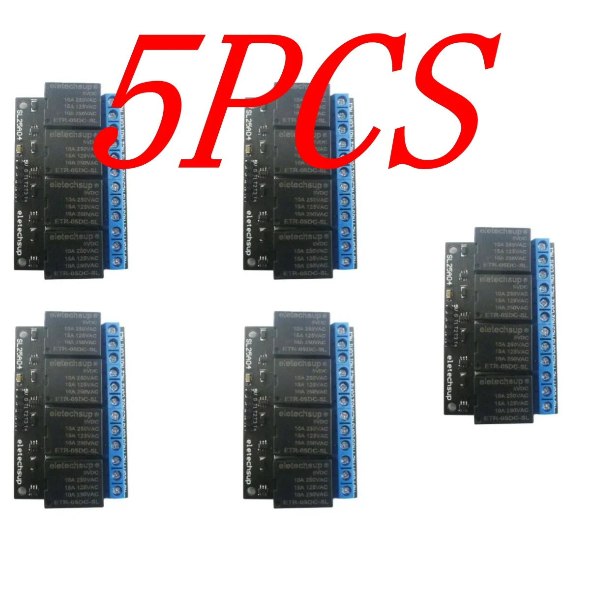5X1-4Ch Dc12V Flip-Flop Autobloccante Relè Multifunzione Bistabile Scheda Trigger Npn Per Arduino E Uno Raspberry Pi Esp32 Esp8266