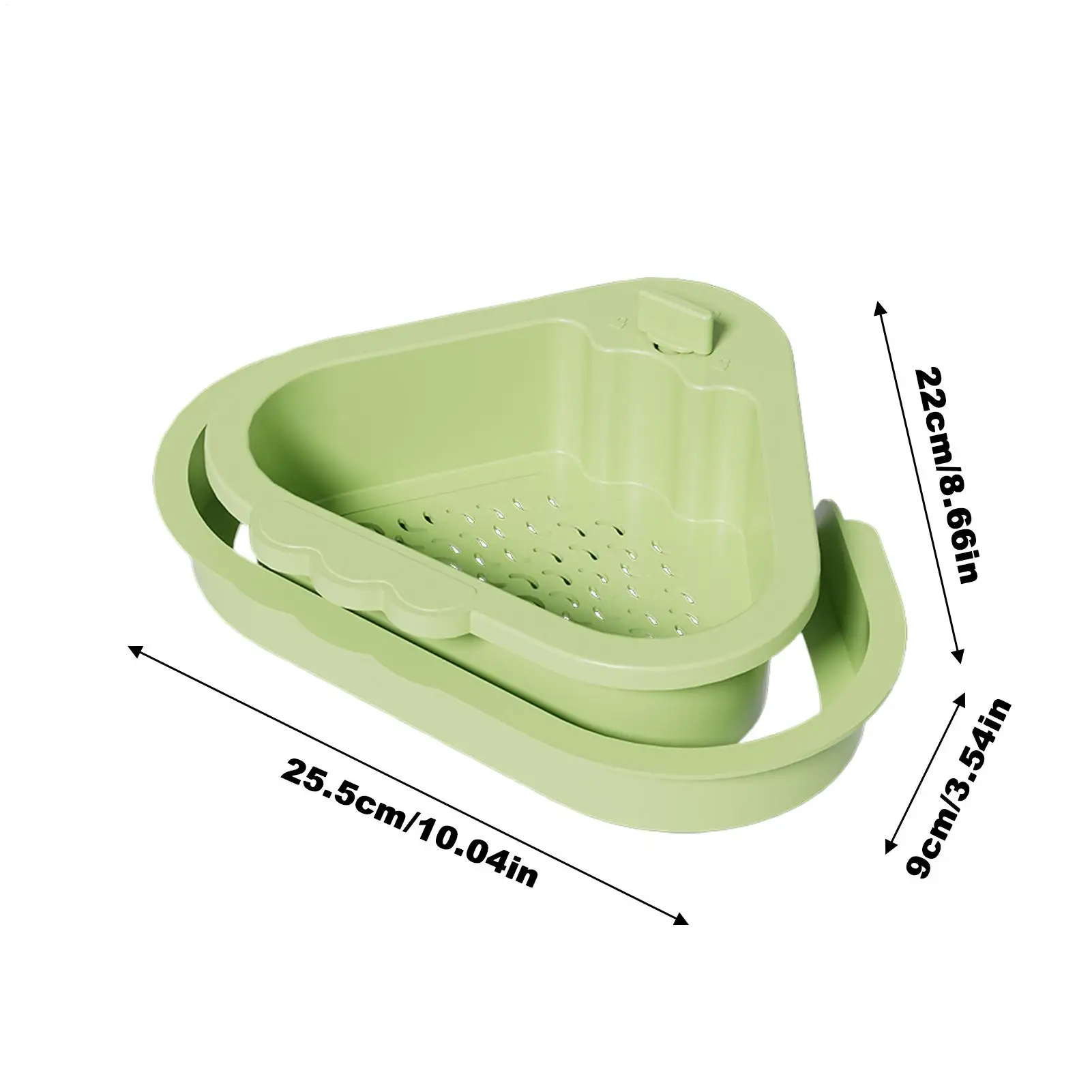 Sink Strainer Basket Sink Basket Food Waste Strainer Double-Layer Filter Kitchen Accessories For Fruit Vegetable Pasta Garbage