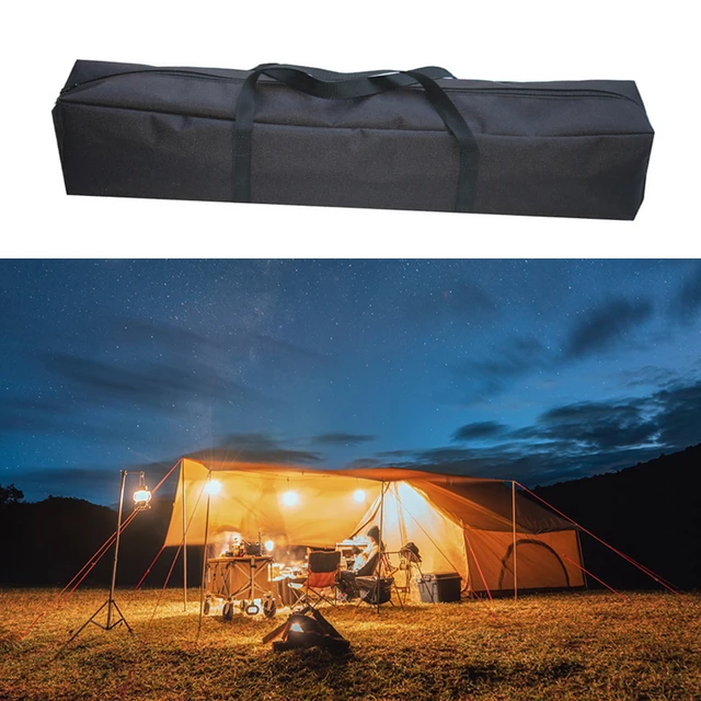 Camping Canopy Pole Storage Bag Sundries Holder Large Capacity Oxford Cloth Organizer  Rod Pouch Handbag for Outdoor Picnic - AliExpress
