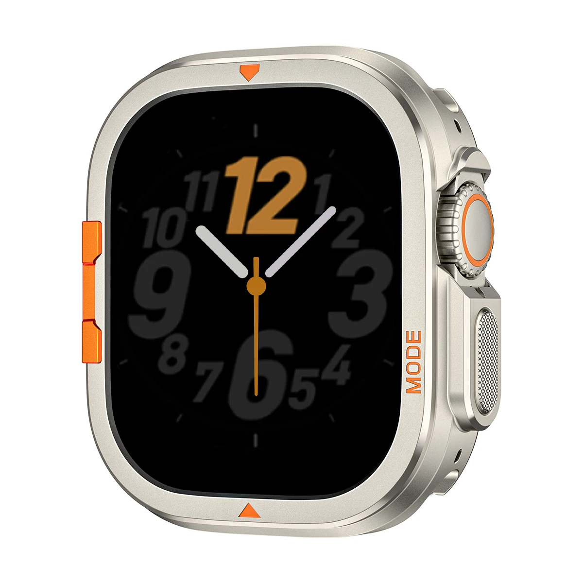 Sleek Metal Bumper Case for Smartwatch Protection