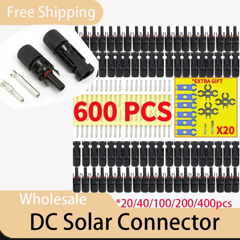 DC 태양광 커넥터 패널 커넥터 키트, PV/MC 케이블용, 2.5mm, 4mm, 6..