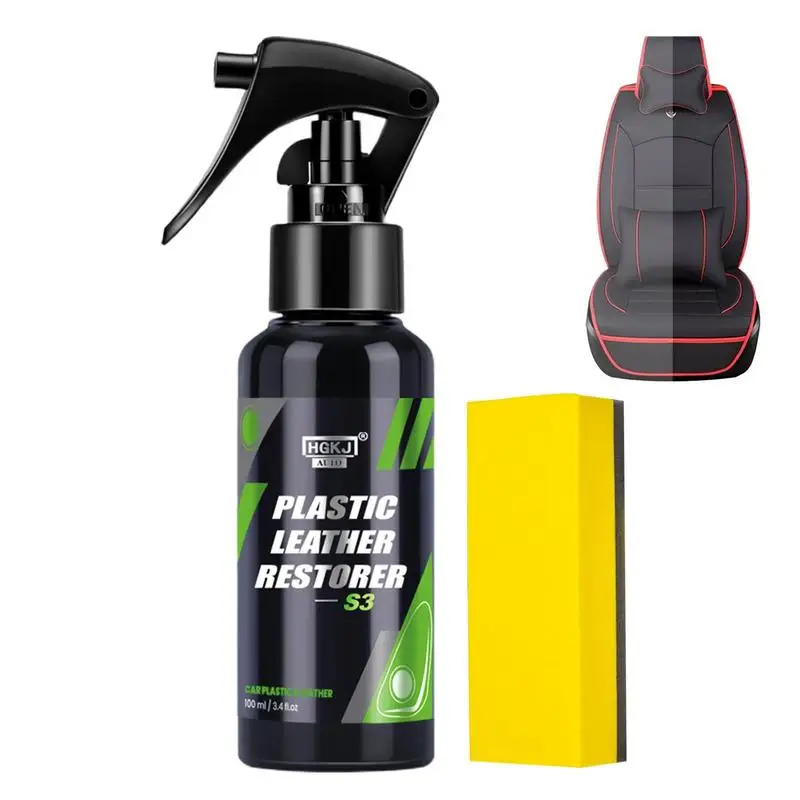Leather Restorer For Car Interior 100ml Leather Detailer For Car