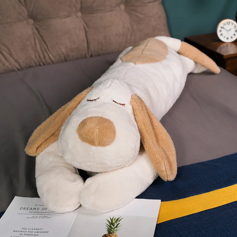 Lovely Soft Down Cotton Dog Plush Pillow Doll Stuffed Pet Doll Baby Sleep Pillow Accompany Gift for Girlfriend 5