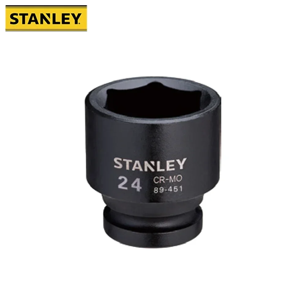 Stanley Induatrial Metrico 6 Punti Prese Pneumatiche Driver 1/2 Pollici Foro Quadrato Cr-Mo Acciaio Integrale Forgiatura Per La Riparazione Dell'Auto