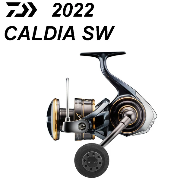 2022 NEW DAIWA CALDIA SW Spinning Fishing Reel 6000D-H 8000-H 14000-H Boat  Fishing Deep Sea Big Tuna Iron Plate Wheel