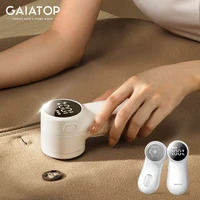 GAIATOP Electric Lint Remover Rechargeable Lint Remover Sweater Defuzzer Intelligent Digital Display Lints Shaver Trimmer 1