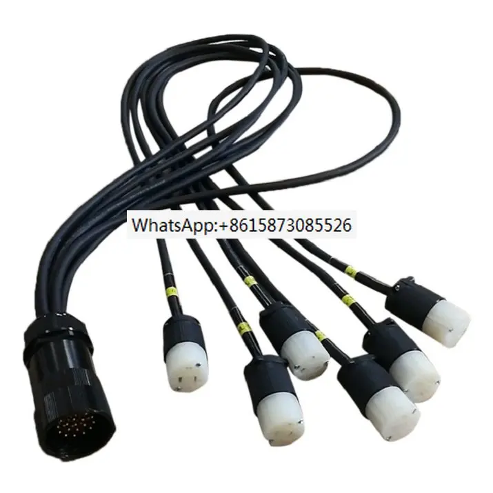 

19Pin Socapex to Edison Plugs Break-out Break-in cables