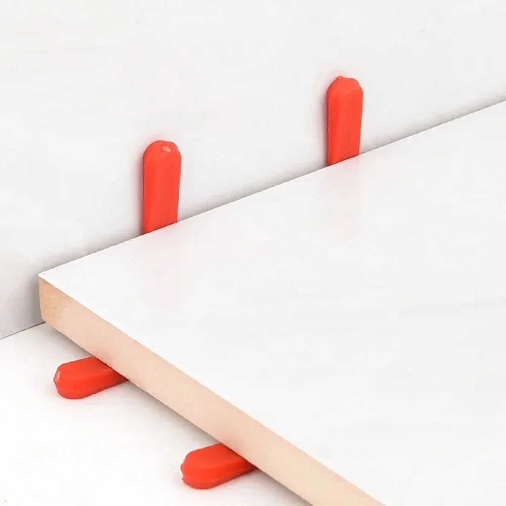 100-500Pcs Reusable Tile Leveling System Spacers Positioning Clips Wedge Wall Floor Ceramic Gap Fixing Construction Tools