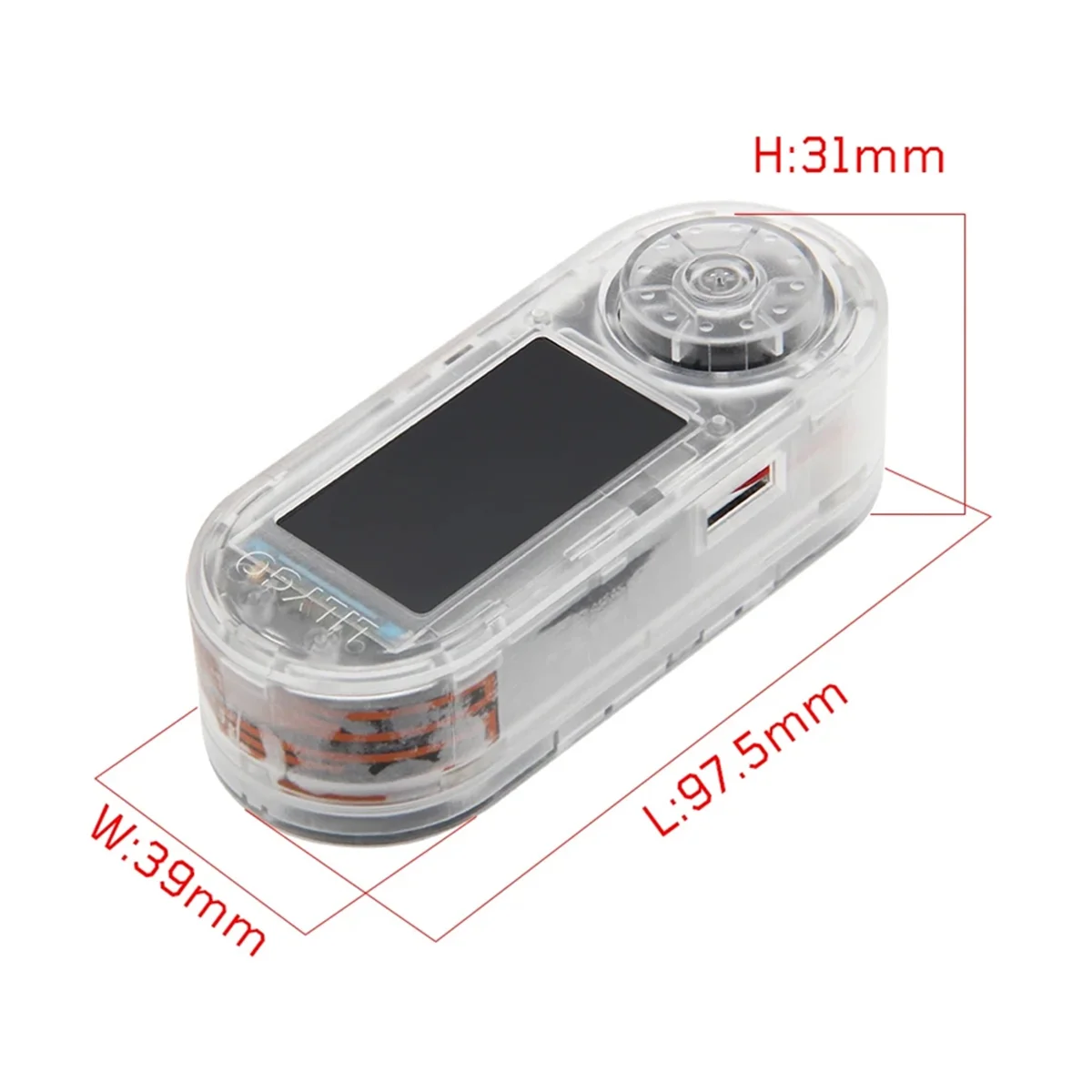 ABIY-LILYGO New T-Embed ESP32-S3 CC1101 Low-Power GHz RF Transceiver PN532 NFC RFID I2C Module LCD Board Battery 1300mAh