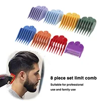 Hair Clipper Replacement Sheath 8 Colors&Size Limit Comb Accessory Guide Comb Suitable for Wahl Trimmer with Storage Box 2