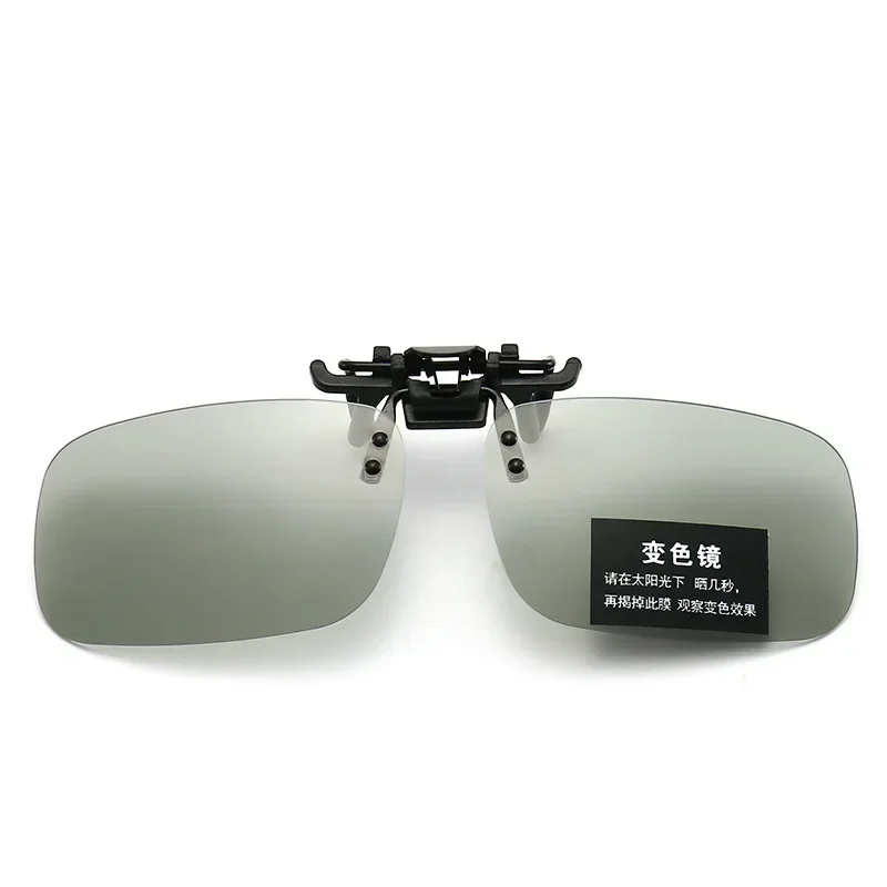 KASURE Set Di 2 Occhiali Da Sole A Clip Polarizzati, Lenti Larghe 60mm, Protezione UV400, Adatti Per Occhiali Da Vista, Per Guida E Pesca - 2