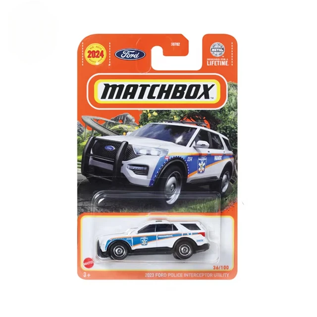 Original Matchbox Car Mattel Toys 1/64 Diecast 2023 Ford Police