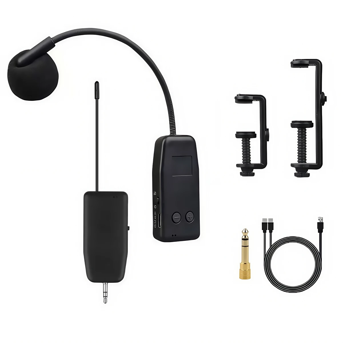 Wireless 2 4G Mic Solution for Violin Viola Cello Players Robust Connection with Simultaneous Charging Capability