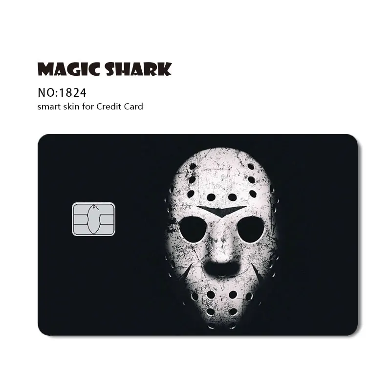 Horrible Movie Killer Billionaire Japanese Warrior Credit/Debit Card Sticker Film Cover