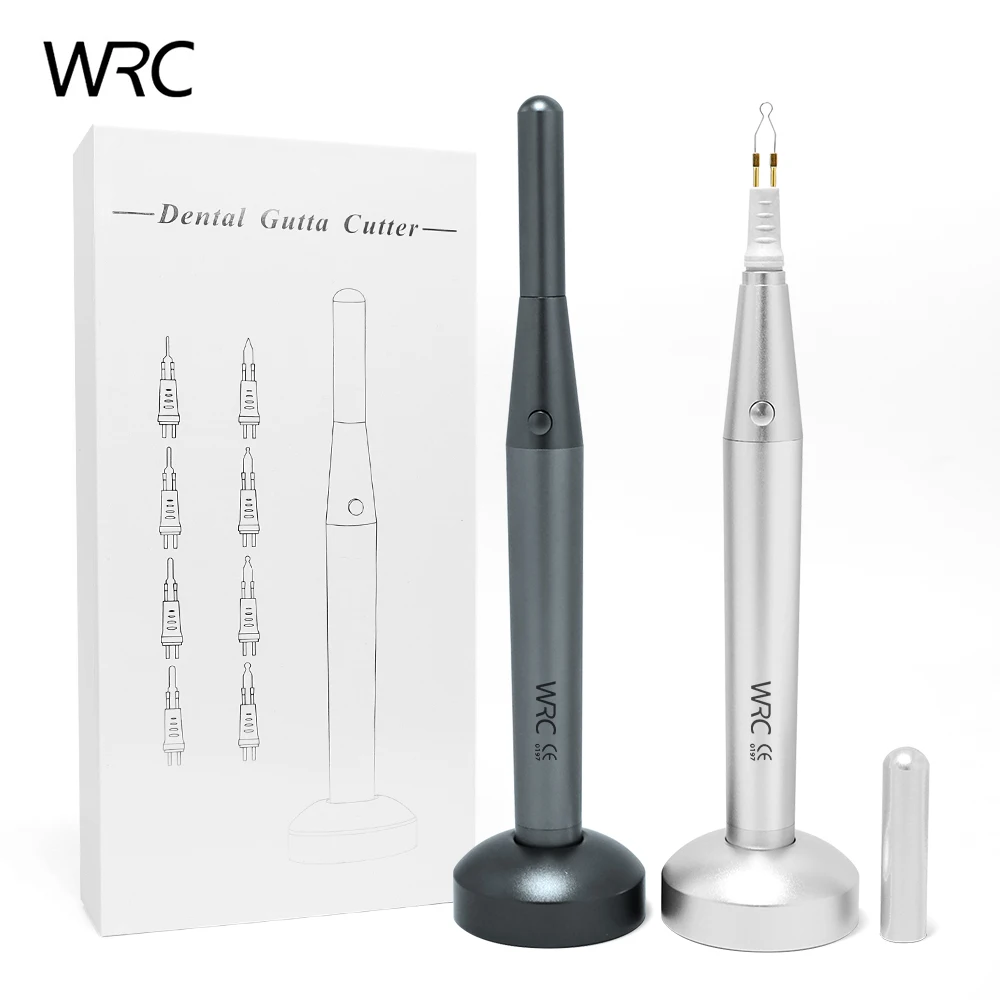

Dental Gum Cutter Cordless Wireless Gutta Percha Obturation System Endo Heated Pen 8Tips Green White 110V 220V