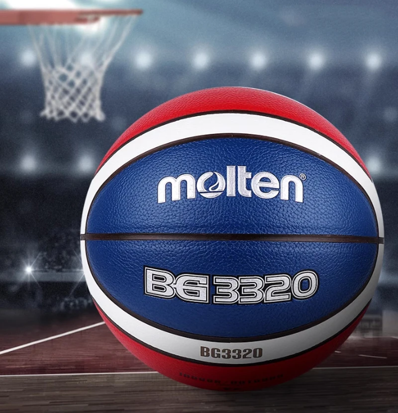 Original Molten Size 5/6/7 Basketball Outdoor Indoor Training Match Basketballs Balls Soft Touch Ball for Youth Man Women