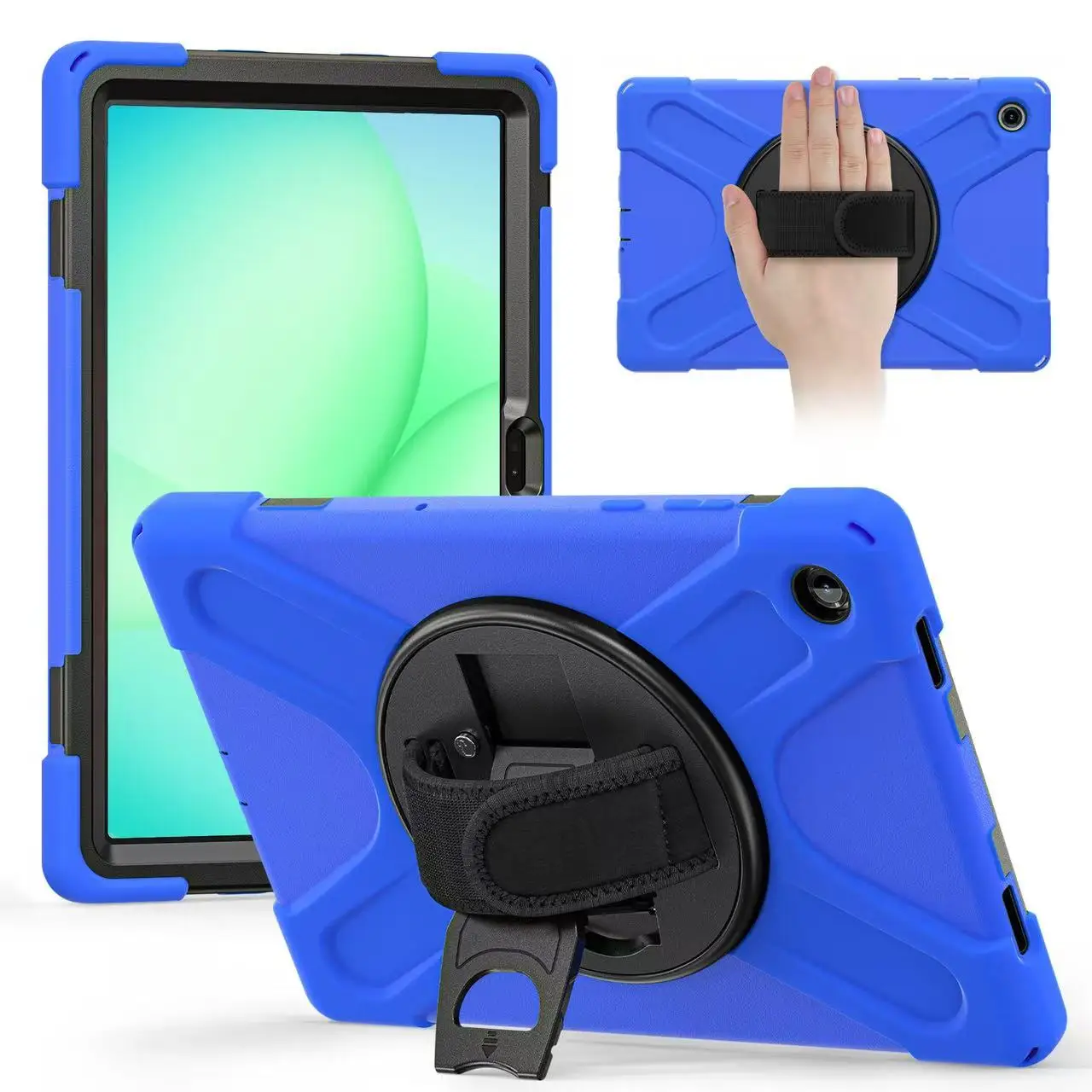 Defender Armor Tablet Case Sleeve - Thick Shockproof with Handle Hard Cover