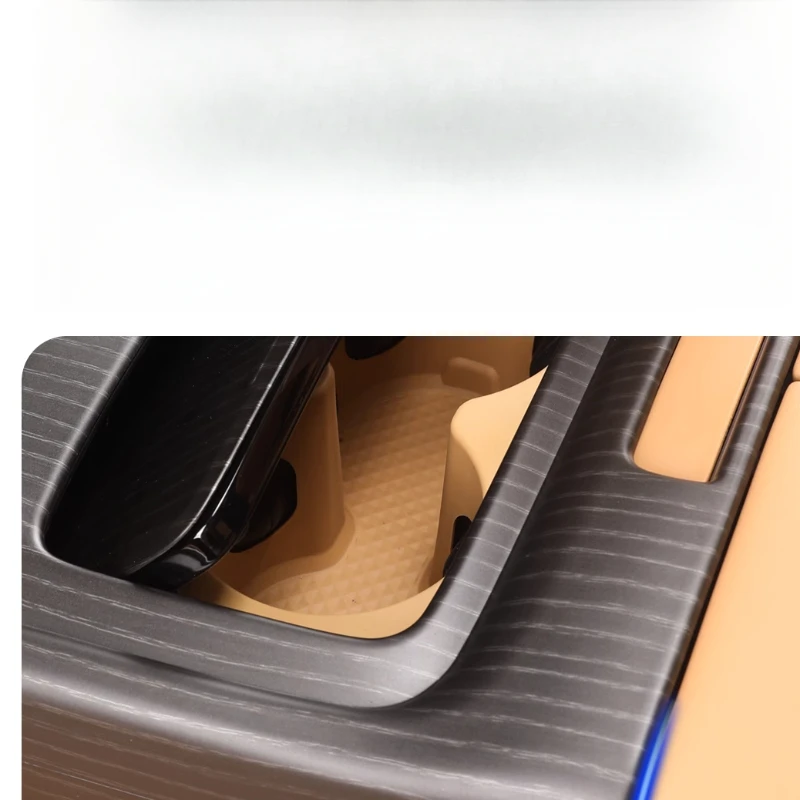 For Denza D9-Original Car Wood Grain Interior Modification Special Central Control Gear Panel Door Patch Modification