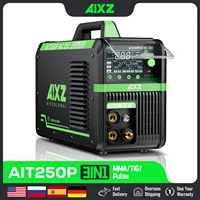 AIXZ HF TIG Welding Machine 200A AIT200P AC DC Welder With Pulse 5 in 1 IGBT Inverter ARC Stick Welder Spot TIG Aluminum Welder 1