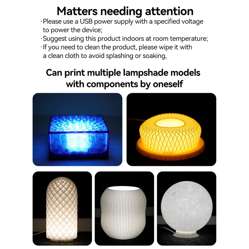 3D Printer Parts Bambulab Light Kit Led Light Parts Model 3d Printing Parts For Bambu Lab X1C/X1E/X1/P1P/P1S Led Lamp Kit 001