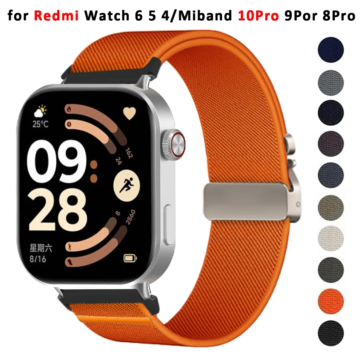 Nylon Loop Strap - Sporty Unisex Wristband