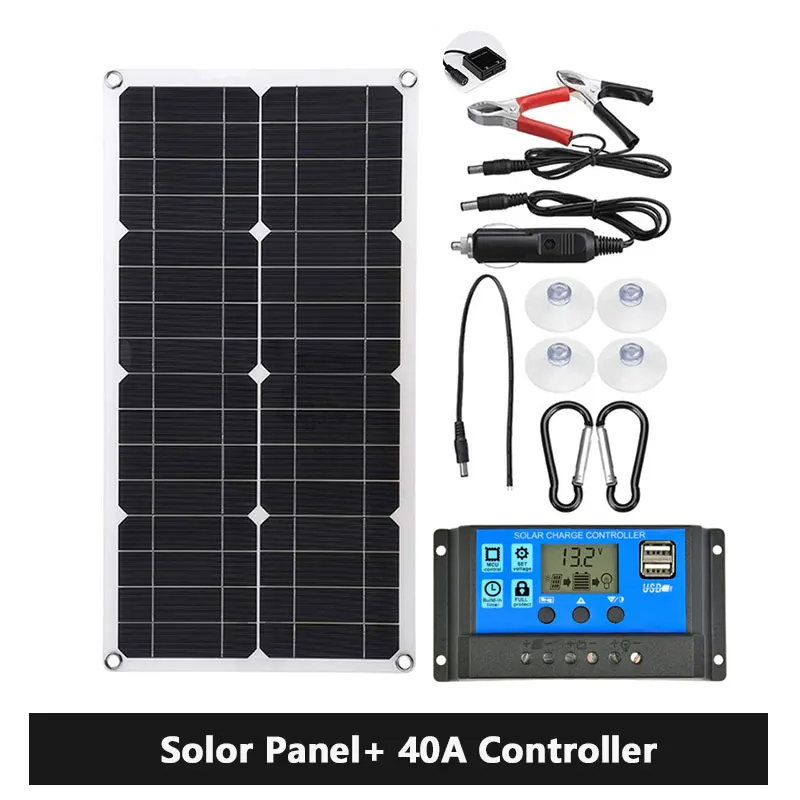 with 40A Controller