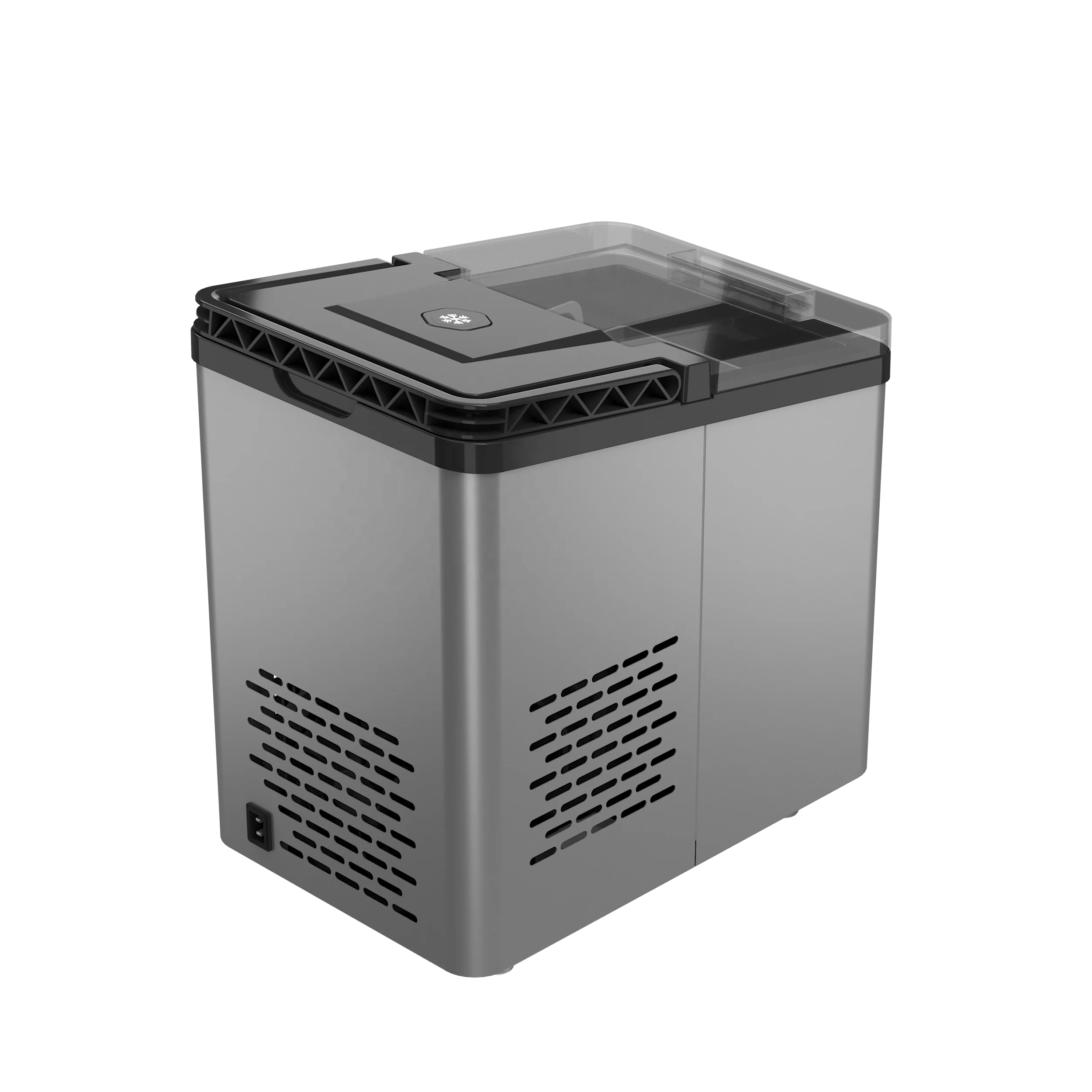 Alpicool Mini Electric Powered Ice Cube Maker for Household RV and Outdoor Use for Ice Cubes at Home or on the Go