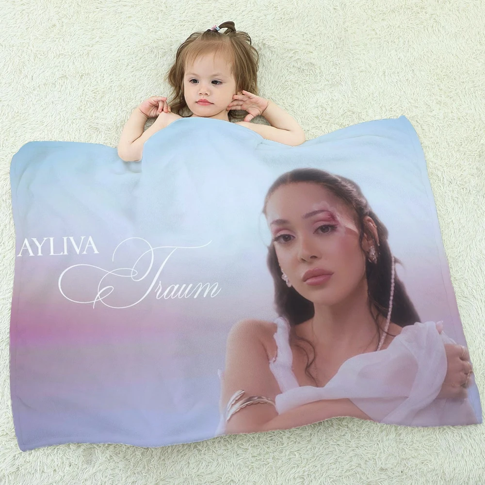 Ayliva In Liebe Tour 2024 Blanket for Kids Super Soft  kawaii Blanket for Travel Bedding Couch Sofa Bed Blanket Birthday Gift 4