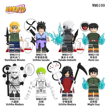Anime Naruto minifigure seria dziewięć ogonów Naruto Jiraiya biały nie ciąć stalowa ręka Hyuga Hinata złożona zabawka budowlana tanie i dobre opinie TAKARA TOMY 13-24m 25-36m 4-6y 7-12y CN (pochodzenie) Kompatybilne z lego Naruto Unisex Mały klocek do budowania (kompatybilny z Lego)