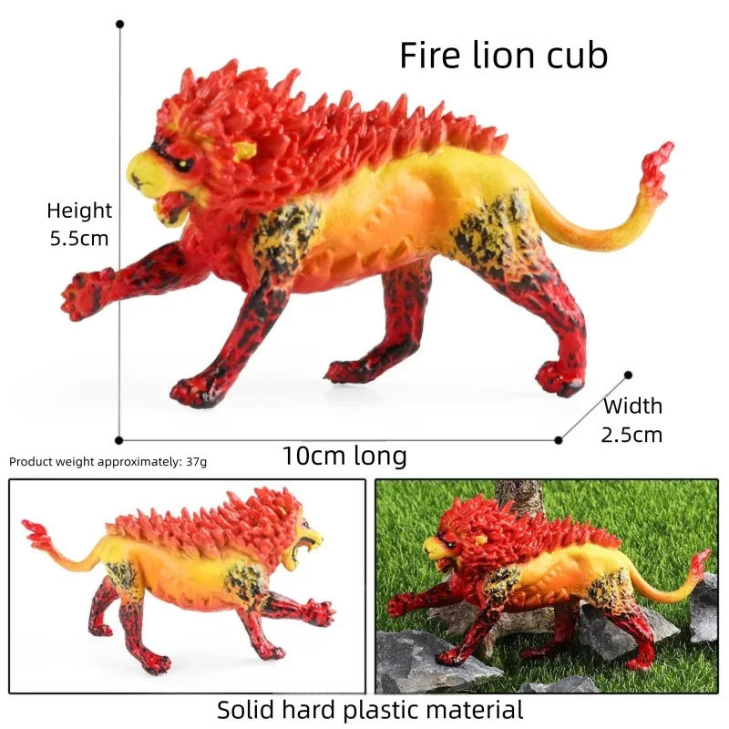 Oenux Mythical Creatures Ice & Sea Dragon Action Figures - Realistic Collectible Toys