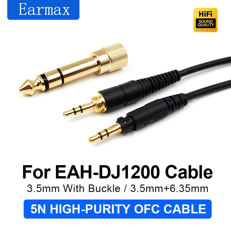 Cable De Repuesto Para Auriculares Panasonic Technics EAH-DJ1200