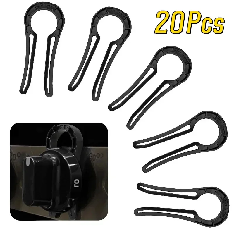 Stove Protector Cover Stove Handle Lock Gas Stove Knob Locks Baby Proof Oven Knob Lid Lock Childproof Gas Covers Childproofing Tools