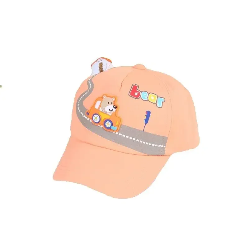 

Four Seasons Cotton Cartoon Animal Casquette Baseball Cap Adjustable Snapback Hats for Children Boy and Girl 09