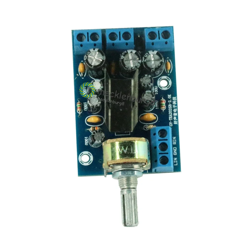 TEAB 2.0 Stereo Dual Channel Mini Audio Amplifier for PC Speaker 3 W + 3 W 5V 9V 12V Car