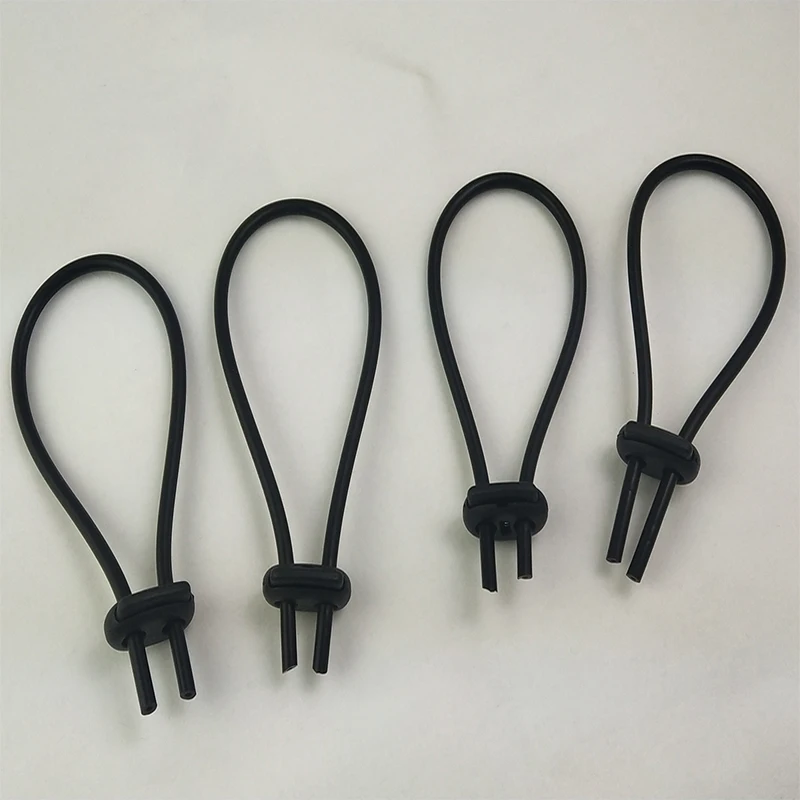 E-Stim Monopolar Conductive Loops Cock Rings Electrosex Penis Ring Rubber Tube TENS Unit Electrodes Medical Sex Toys For Men
