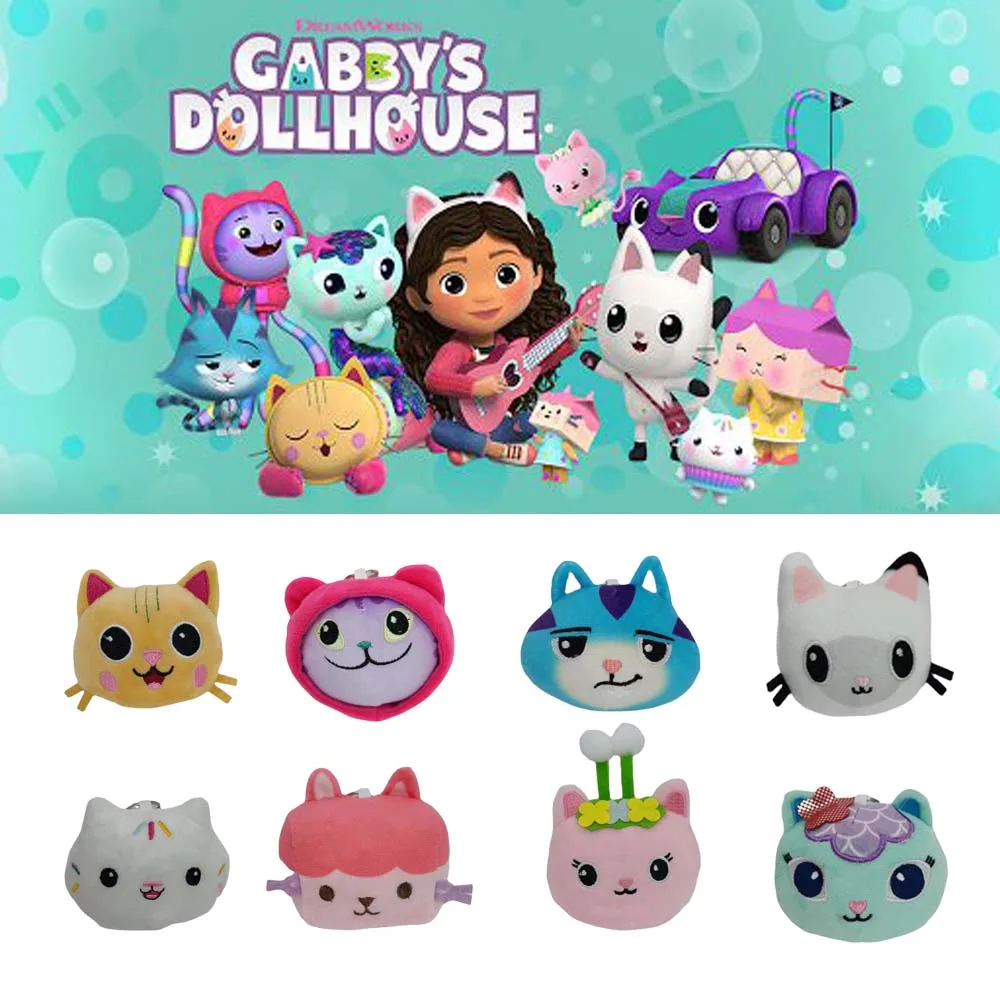 Animali Peluche Gabby Dollhouse Lovely Plush Gaby Toy Peluche House Cat Doll Cartoon Animali Di Peluche Mermaid Cat Plushie Dolls Kids