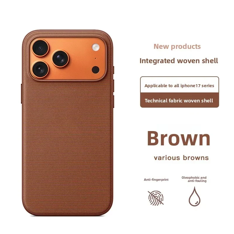 High Quality Original Technology Woven Case For IPhone 17 16 15 14 13 12 11 Pro Max For Official Magsafe Magnetic Protect Cover