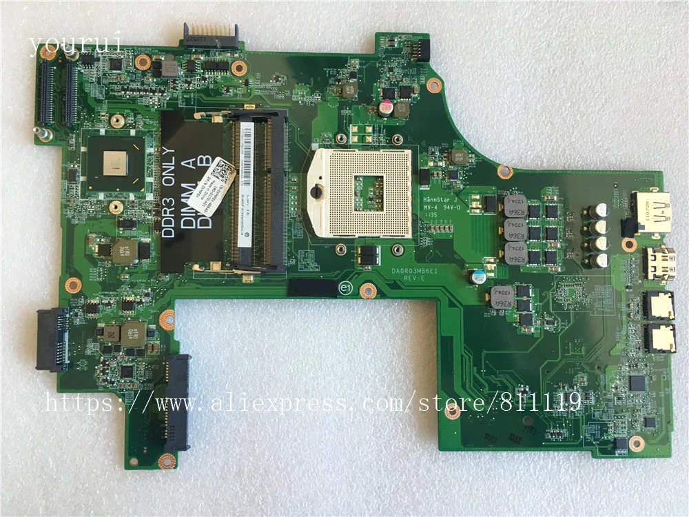 

CSRZSZ For Dell inspiron 17R N7110 Laptopmotherboard CN-0XMP5X 0XMP5X XMP5X DA0R03MB6E1 DDR3 100% working