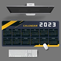 2023 Calendar Mouse Pad for Computer Laptop Notebook Rectangle Oversized Non Slip Office Desk Calendar Table