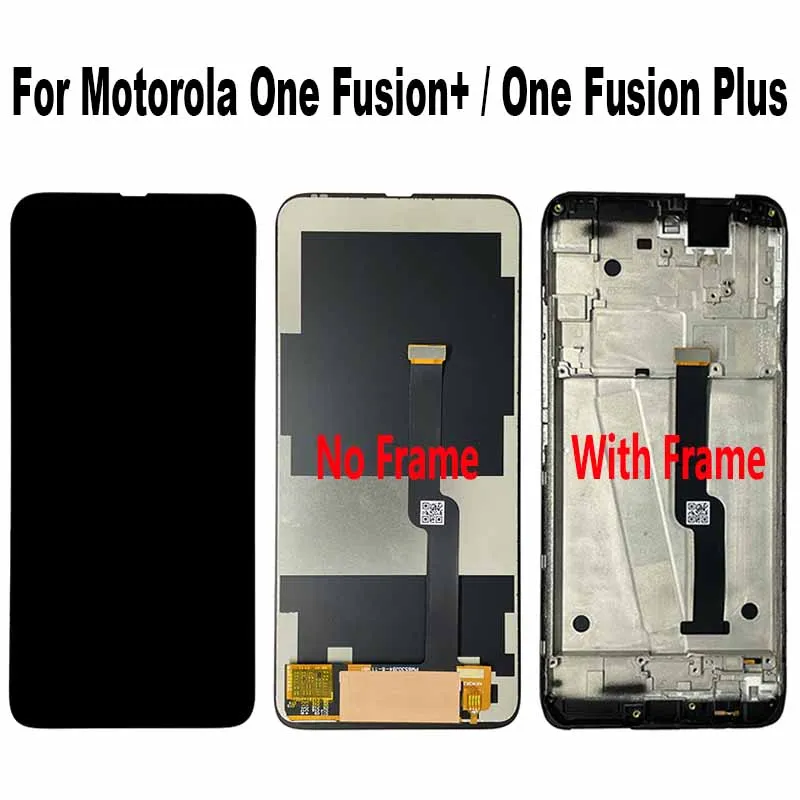 Pantalla Con Marco Para Motorola One Fusion+ Plus XT2067-1/2 Moto M56DE
