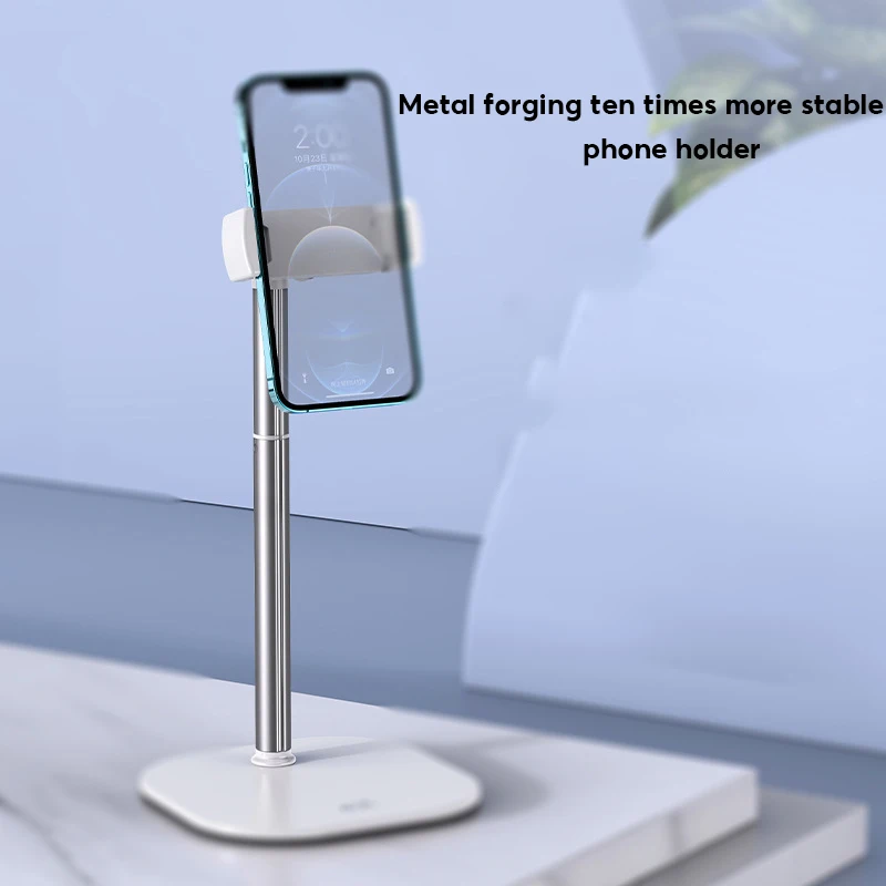 MoZhao Phone Holder Desktop Lazy Stand Live Telescopic Bracket Universal Lifting Aluminum Alloy Iphone Accessories Phone Stand