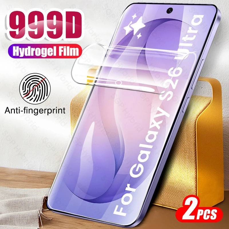 2Pcs999DSoftHydrogelFilmForSamsungGalaxyS26Ultra5GCurvedScreenProtectorNotGlassSamsongSamsunS26S26UltraS26+-AliExpress202192403