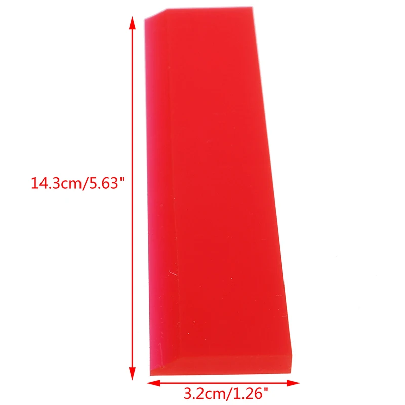 1pcs/2pcs Window Squeegee Rubber Strip Blade Cleaner Car Tinting Glass Clean Water Wiper Ice Scraper Carbon Fiber Wrap Tool