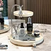 Makeup Organizer Tray Cosmetic Jewelry Lipstick Skincare Storage Shelf Perfume Watches Glasses Keys Rack Home Bathroom Holder 1