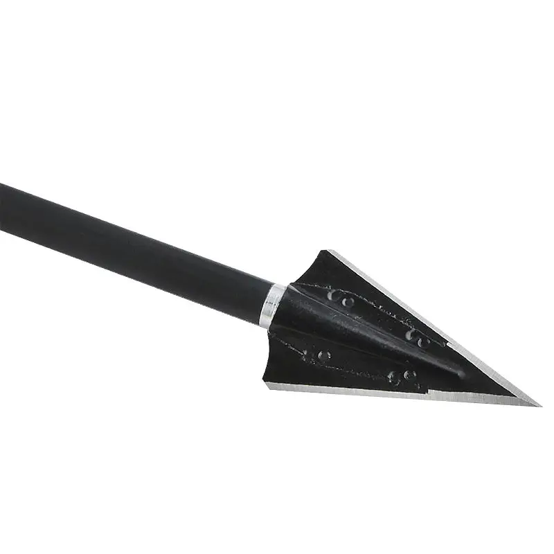 

Archery Sharps Blades Arrowhead 125 Grain Broadheads Hunting Arrow Tips Universal threaded Bolts Arrow