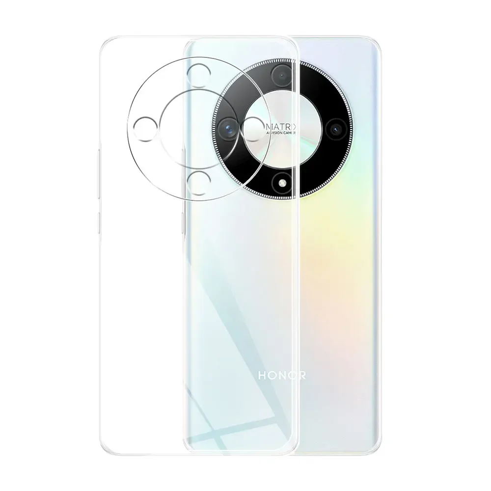 Clear Silicone Soft Case - Enhanced Protective Back Cover for Honor Magic 6 Lite 5G