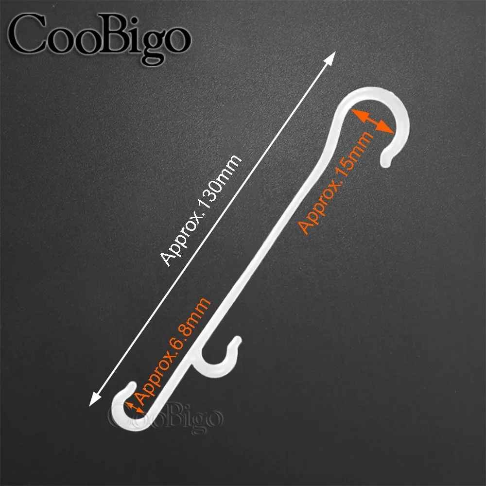 100pcs Plant Tomato Support Ear Hook Clip Plants Trellis Garden Vegetable Patch Fruit J Shaped Hooks Gardening Supplies Plastic plant clips plastic plant clips