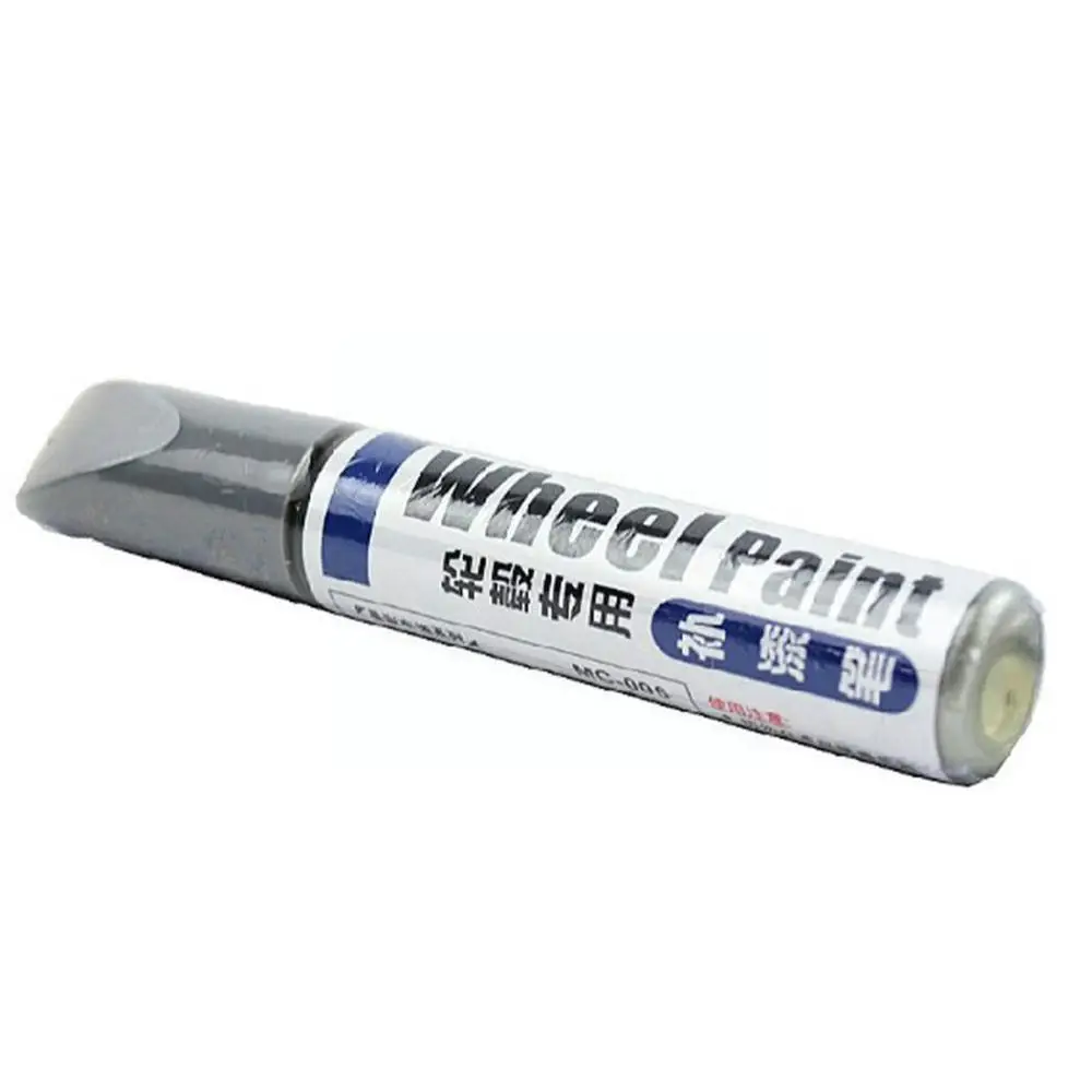 Aluminum Alloy Wheel Hub Renovation Paint Brush Wheel Automobile Scratch Pen Hub Silver Spray Paint Repair K1X1 wheel scratch repair kit