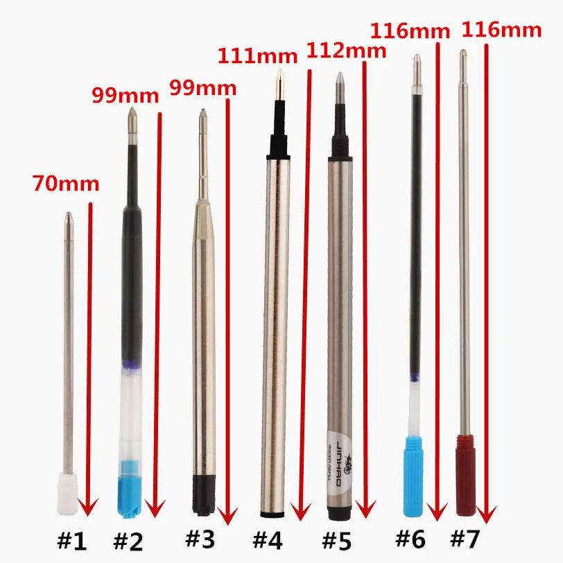 Premium Ballpoint Pen Ink Refill - Smooth Medium Nib